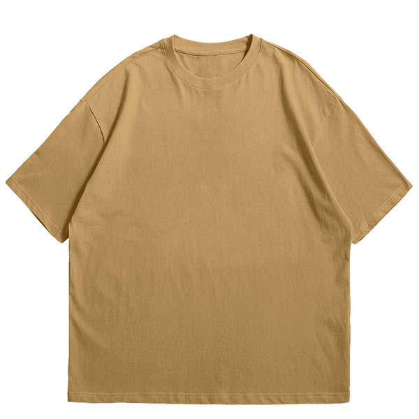 Camiseta Oversized caramelo 100% algodão