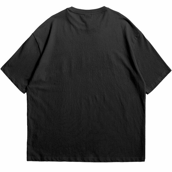 Camiseta Oversized Preta 100% algodão